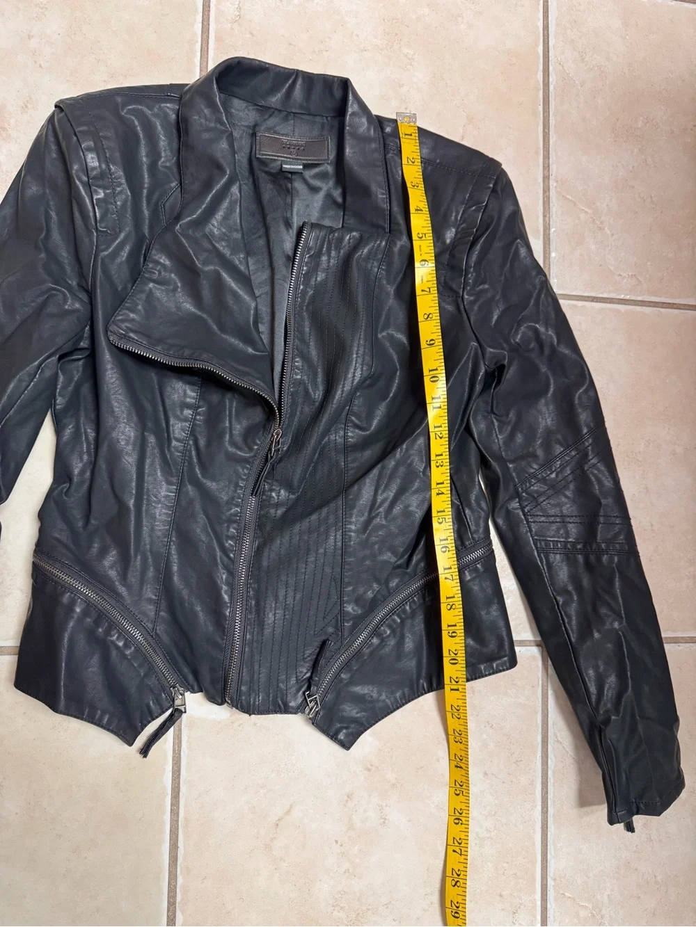 Blank NYC asymmetrical zip